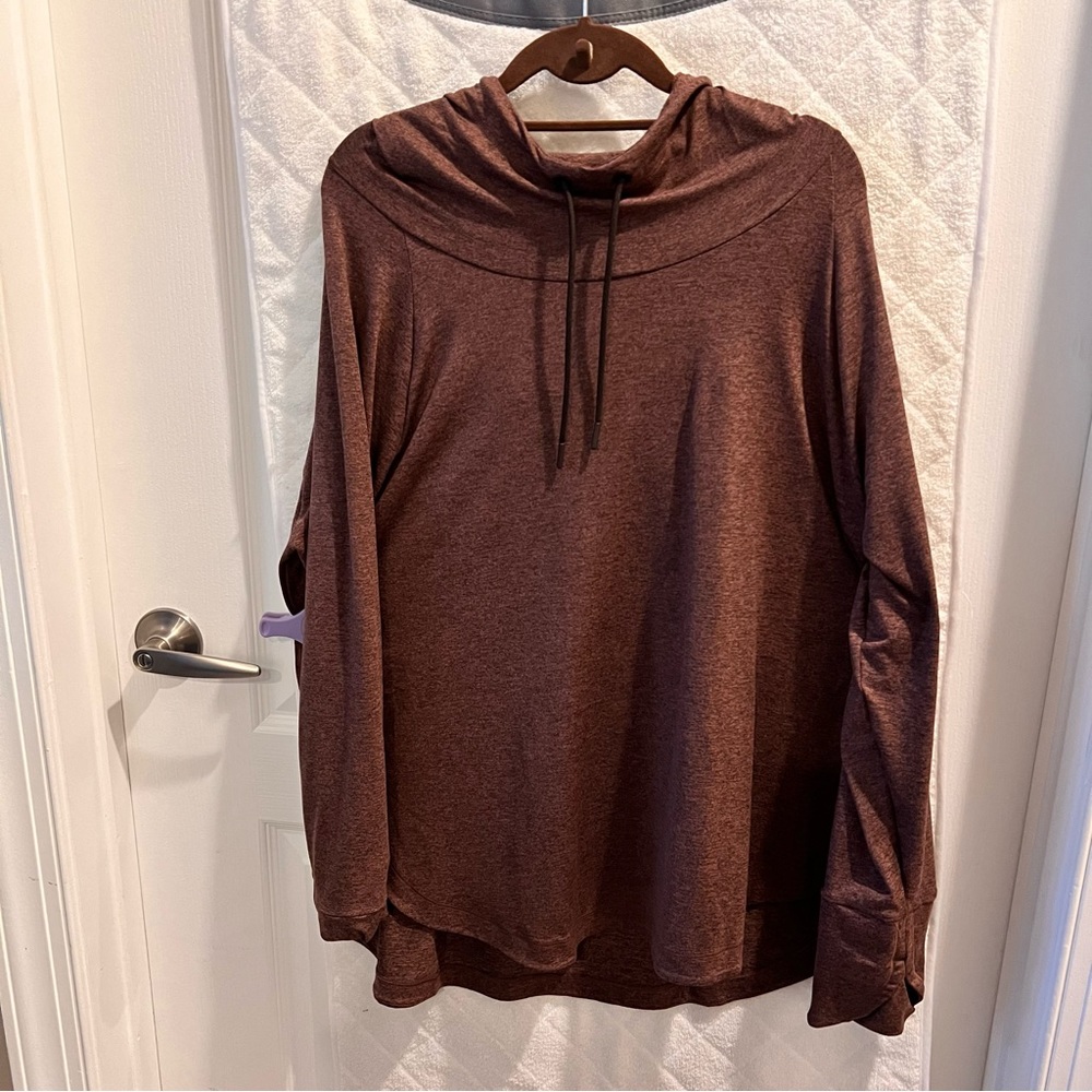 Athleta Uptempo Hoodie (Brown)